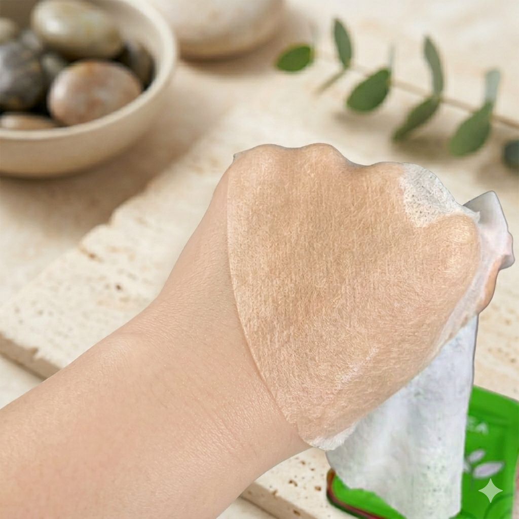 Fruit extract face masks 4pk