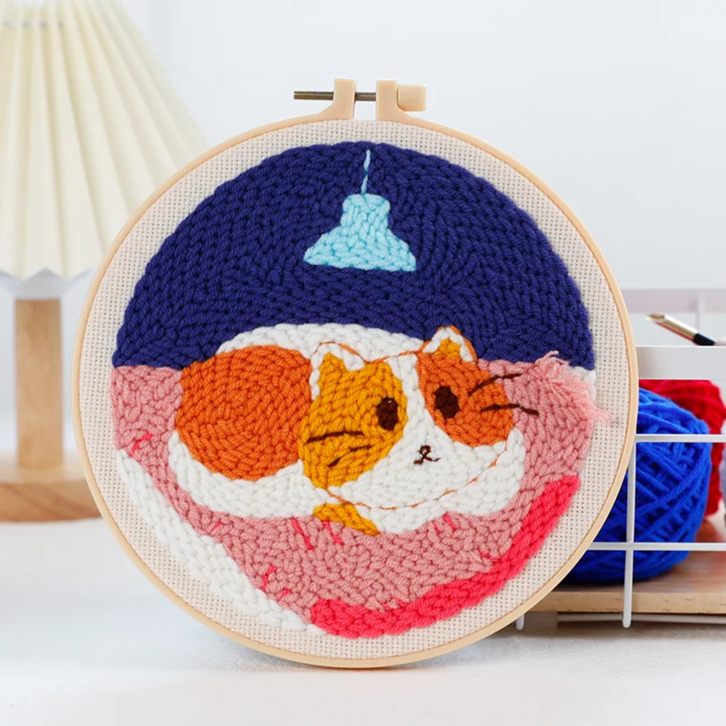 Punch needle kit DIY embroidery
