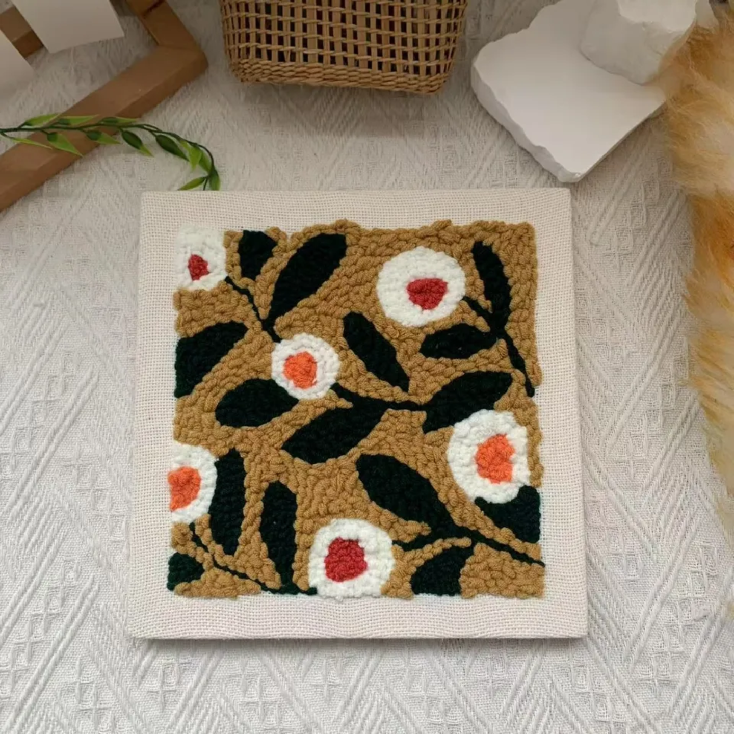 Stitch punch needle DIY craft embroidery set