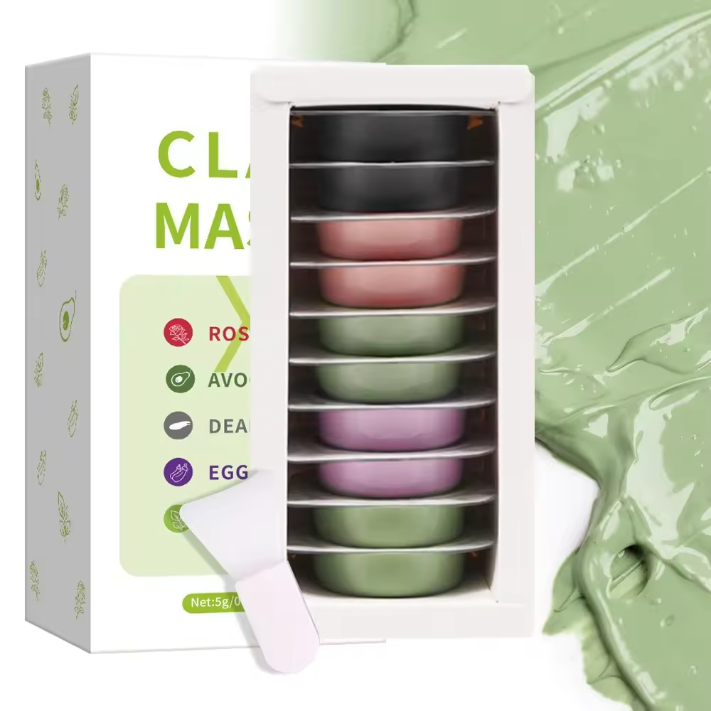 Organic Face Clay Mask 10 pk